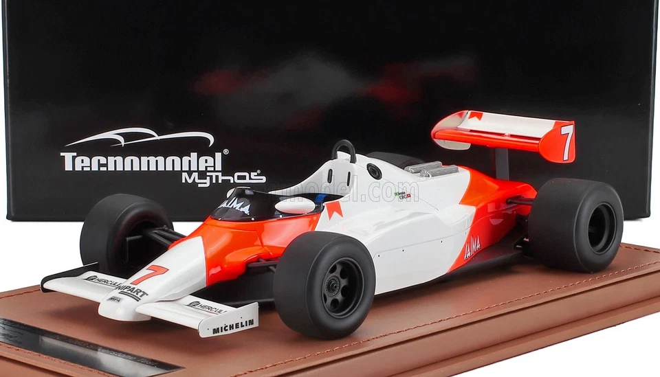1/18 TECNOMODEL - McLAREN - F1  MP4/1C N 7 SILVERSTONE TEST DRIVE 1983 TM18-385E - Immagine 1 di 1
