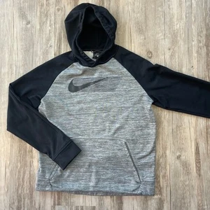 Nike Hoodie Sweatshirt Top Boys Youth Extra Large Lightweight Logo Pullover - Picture 1 of 7