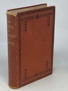 Charles Darwin / ON THE ORIGIN OF SPECIES BY MEANS OF NATURAL SELECTION OR 1884 - Picture 1 of 4