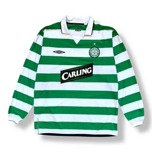 Rare 2004/05 Umbro Celtic Vintage Soccer Jersey Home Football Shirt Mens Size XL - Bild 1 von 12