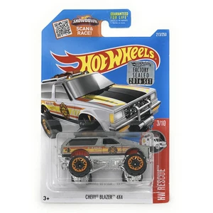 Hot Wheels 2016 Rescue - Chevy Blazer 4x4 Fire - Zamac -Factory Sealed Sticker - Picture 1 of 3