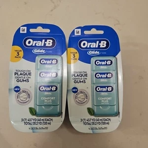 Oral-B Glide Pro-Health Comfort Plus Dental Floss Mint Pack Of 3 X2 - Picture 1 of 2