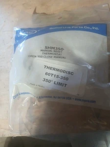 Nuevo INTERRUPTOR DE LÍMITE TÉRMICO SHM350 SUPCO 60T15-350 - Imagen 1 de 4