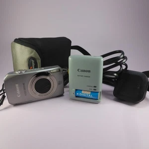 Canon Digital Camera IXUS 1000 HS 10.0MP Silver Tested Full Working Set *Read* - Picture 1 of 11