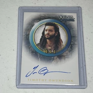 Timothy Omundson Eli Xena Guerrero Princesa Temporadas 4 5 A6 Autógrafo Rittenhouse - Imagen 1 de 2