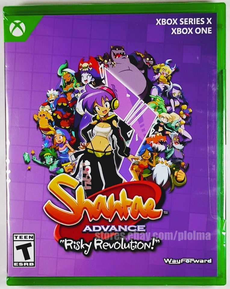 SHANTAE ADVANCE: RISKY REVOLUTION New Xbox Series X One Game LRG Event Exclusive - Image 1 of 4
