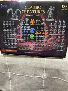 Classic Encounters - 125 Iconic DND Miniatures Bulk Monsters, unbemalt 28mm... - Bild 1 von 2