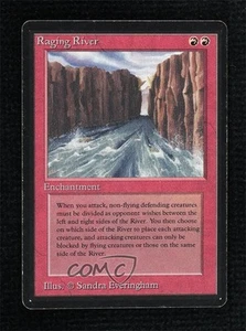 1993 Magic: The Gathering - Limited Edition Beta Raging River 1ds0 - Picture 1 of 3