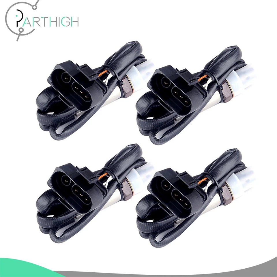 Para 1997-1999 Audi A8 3.7L sensor de oxigênio O2 02 upstream+downstream 4 peças - Imagem 1 de 4