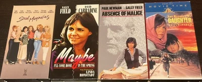 Sally Field VHS Lot of 4: Steel Magnolias, Absence Of Malice, Not Without My Da… Foto 1 de 4