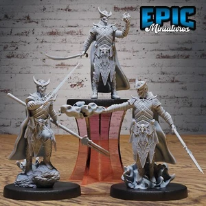 Infernal Knight D&D Dungeons and Dragons Miniature - Epic Miniatures 28mm - Picture 1 of 8