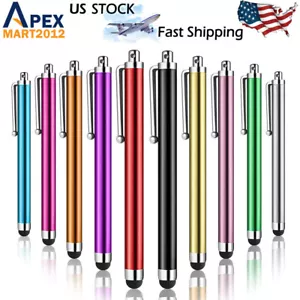 10x Universal Metal Stylus Touch Screen Pen for iPhone iPad Samsung Tablet Phone - Picture 1 of 8