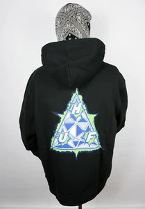 Huf Worldwide Sudadera Suéter Sudadera con Capucha Infinity Jewel Negro en M - Imagen 1 de 4