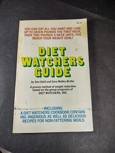 Diet Watchers Guide, by Ann Gold; Sara Welles Briller 1968 includes recipes - Picture 1 of 15