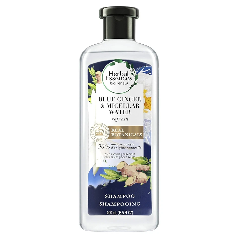 Herbal Essences Micellar Water and Blue Ginger Shampoo 400ml - Image 1 of 1