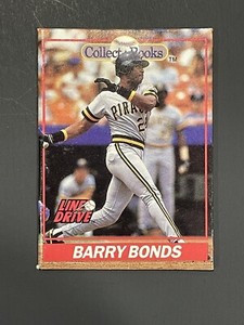 1991 line drive Collect-A-Books BARRY BONDS #26 Pirates