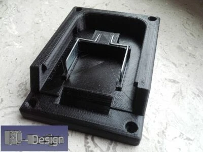 Adapter für Makita Akku 14,4V 18V Ladeschale für BL1415/30 BL1830/40 Schwarz PLA