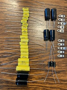 Seeburg MA1-L6 Jukebox Amplifier REBUILD KIT New Capacitors Recap Instructions - Picture 1 of 4