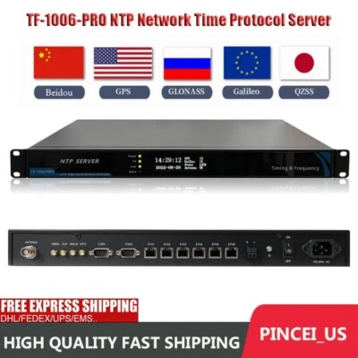 TF-1006-PRO NTP Network Time Protocol Server f/ GPS/Beidou Clock Synchronization - Image 1 of 4