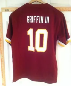 Maglia Redskins Nike Robert Griffin III On Field Youth Large 14-16 - Foto 1 di 12