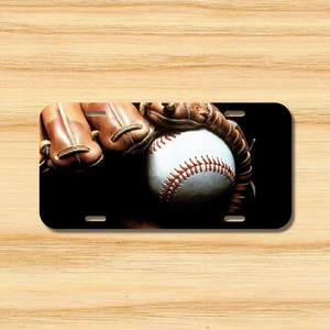 Baseball License Plate Vehicle Auto Tag American MLB Yankees Red Sox FREE SHIP - Picture 1 of 3