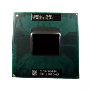 Intel Core 2 Duo T7500 2.2 GHz SLAF8 SLA44 Dual-Core Socket 479 CPU Processor - Afbeelding 1 van 3