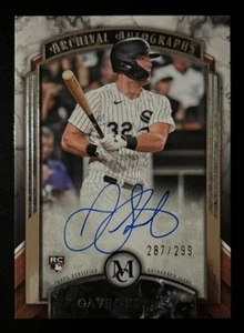 Gavin Sheets 2022 Topps Museum Collection Archival Autographs Rookie /299 - Bild 1 von 2