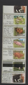 PIGS WINCOR DIAGNOSTIC ENGINEER PRINTER TEST STRIP POST GO RARE - Picture 1 of 1