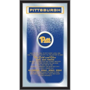 NCAA - Pitt 26"" x 15"" espejo de la canción de lucha logotipo del equipo universitario - Imagen 1 de 5