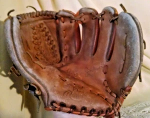 REGGIE JACKSON GLOVE RAWLINGS PG48 KOREA LEFT HAND CATCH L HEEL DEEP POCKET. - Picture 1 of 10