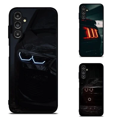 豪华汽车经典灯轻便保护壳 适用于三星 S21 S22 S23 S24 FE Ultra — 第 1/4 张图片
