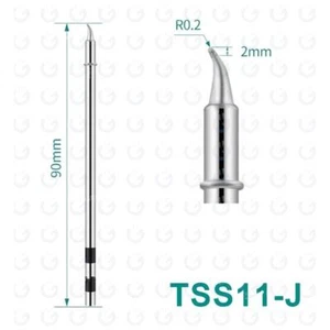 QUICK TSS11-J Zipfel Kurve 0.3MM COMPATIBILE Ersatzlötspitze TS11 - Bild 1 von 1