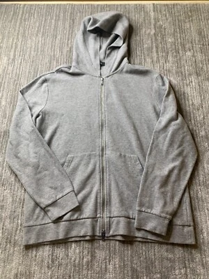 Theory Mens Hoodie Full Zip-Up Casual Cotton Elastane Mens XXL - Image 1 of 4