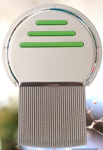 Professional Lice Comb - Removal Dandruff Comb with Metal Teeth - Picture 1 of 8