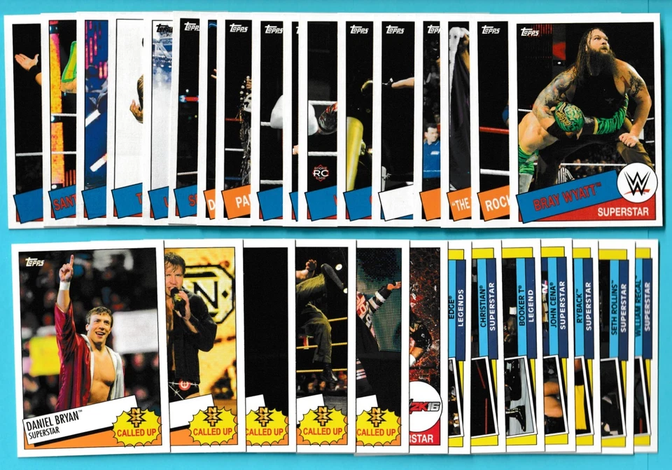 2015 Topps WWE Heritage w/ Inserts - Pick One - Fill Your Set - Image 1 of 1