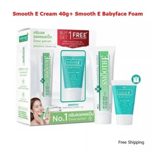 (Buy 1 Get 1) Smooth E Cream 40g+ Smooth E Babyface Foam Reduces wrinkles,scars. - Bild 1 von 7