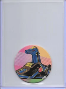 1995 Power Rangers Unicorn Power Caps Milk Cap/POG Card #11 In Top Loader - Bild 1 von 2