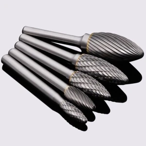 3mm-16mm Shank Carbide Rotary File Milling Metal Grinding Cutter Burr Head Tool - Picture 1 of 5