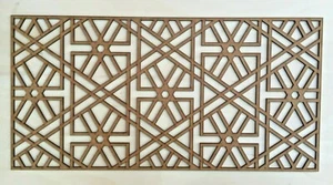 Griglie radiatore schermatura decorativa armadio radiatore MDF 3mm e 6mm articolo 163 - Foto 1 di 3
