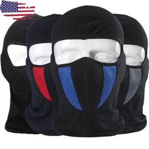 Balaclava Winter Ski Riding Full Face Mask Windproof Headgear for Cold Weather - Picture 1 of 16