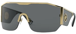 Versace MEDUSA HALO VE 2220 Gold/Dark Grey (1002/87) Sunglasses - Picture 1 of 1
