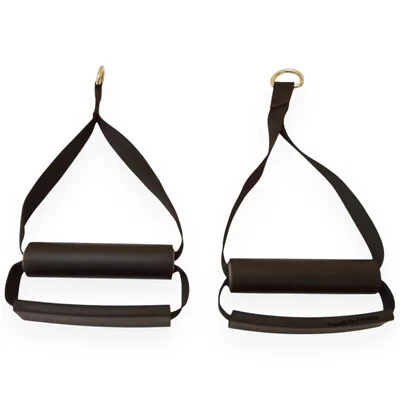 PARTE #17100 Bowflex Manijas de Gimnasio en Casa Empuñaduras Empuñaduras de 5 Vías Tobillo Puño PAR Foto 1 de 2