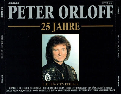 (2 CD's) Peter Orloff - 25 Jahre ... Die Größten Erfolge - Es Ist Nie Zu Spät  - Bild 1 von 2