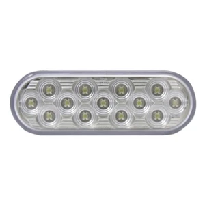 Trux TLED-OBMW - Mirrored Series 13 Diode Oval Backup Light - Foto 1 di 2