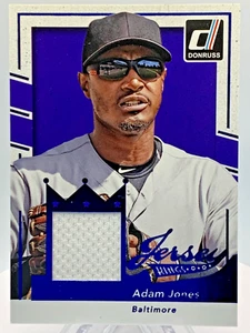 2016 Panini Donruss - Maglia Kings Adam Jones #JK-AJ (MEM) - Foto 1 di 2