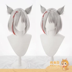 Xenoblade Chronicles 3 Mio Short Wig Hair Cosplay Props Hairpieces with Ears NEW - Picture 1 of 10