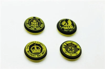 Thumbstick Grips For PS4 Xbox Wii U Switch - Controller-Kappen - Crown Yellow - Image 1 of 2