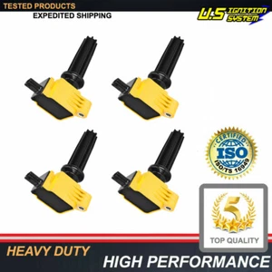 Set of 4 Direct Fit Ignition Coils for Ford Edge Escape Focus Fusion UF670 - Picture 1 of 10