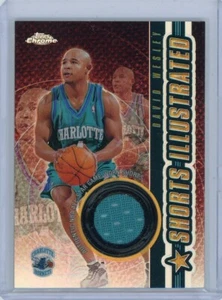 2002-03 Topps Chrome Shorts Illustrated Refractor Relic #SI-DW David Wesley /50 - Picture 1 of 2