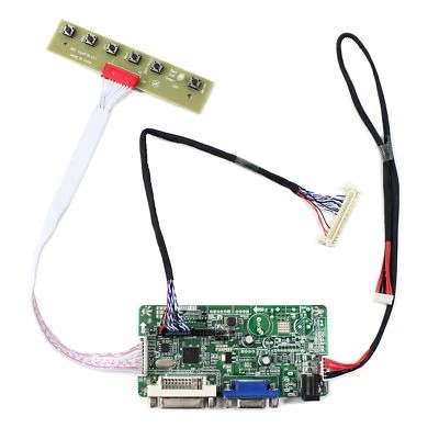 DVI VGA LCD Controller Board For 10.4inch G104X1 L04  G104XCE 1024X768 LCD - Image 1 of 4